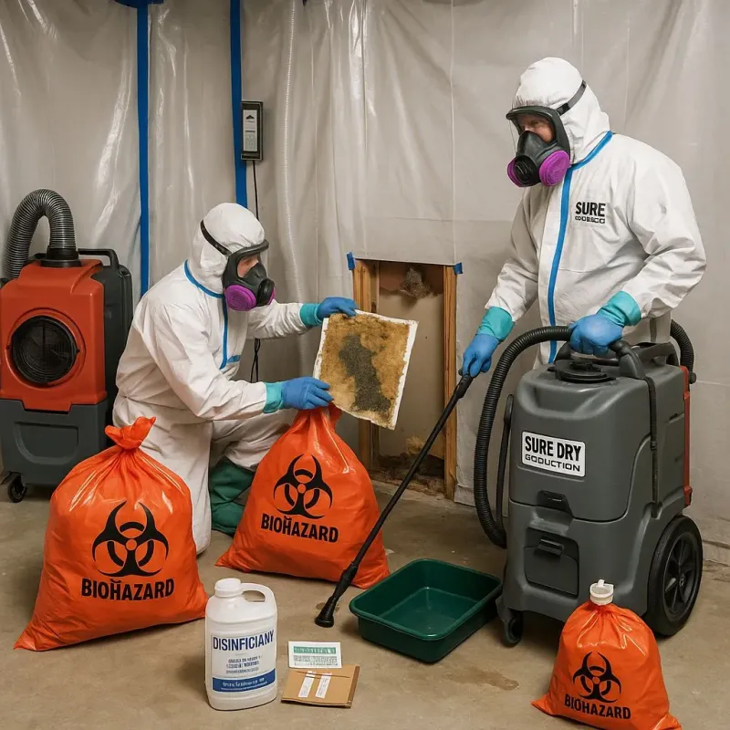 Contaminated Water Handling Protocols process in Somers, WI