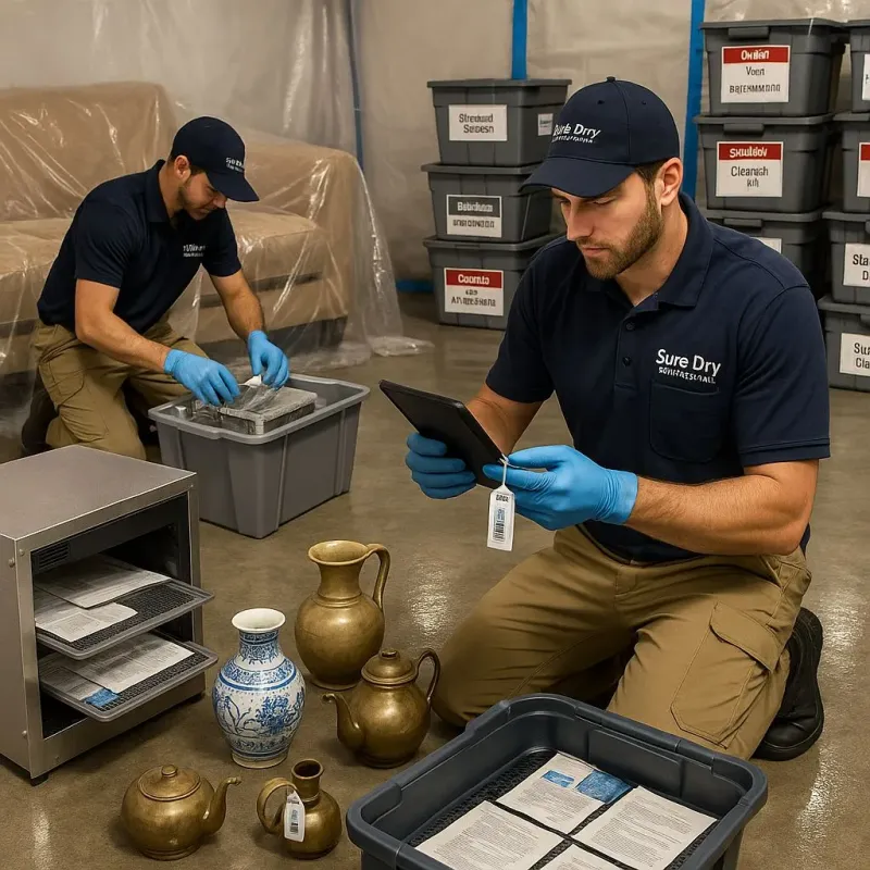 Content Protection and Restoration process in Somers, WI